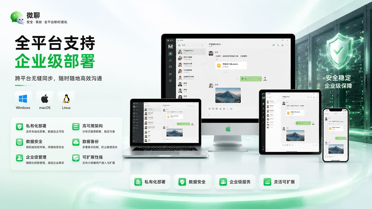 微聊应用截图